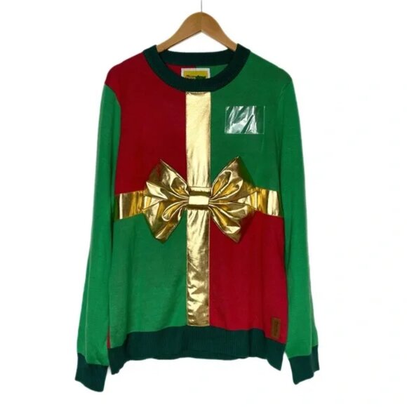 Tipsy Elves 🎄 Ugly Christmas Sweater | Size L | Rare Festive Knit, Party Ready - Picture 1 of 10